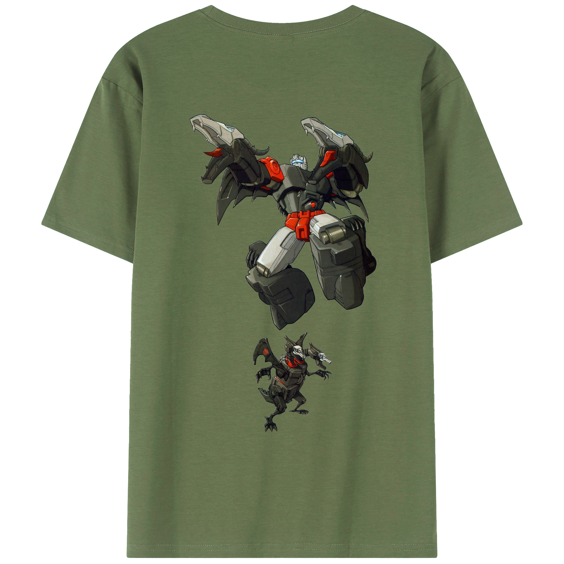 （画像用）  綿100％ メンズ半袖Tシャツ（バックプリント） 通気性